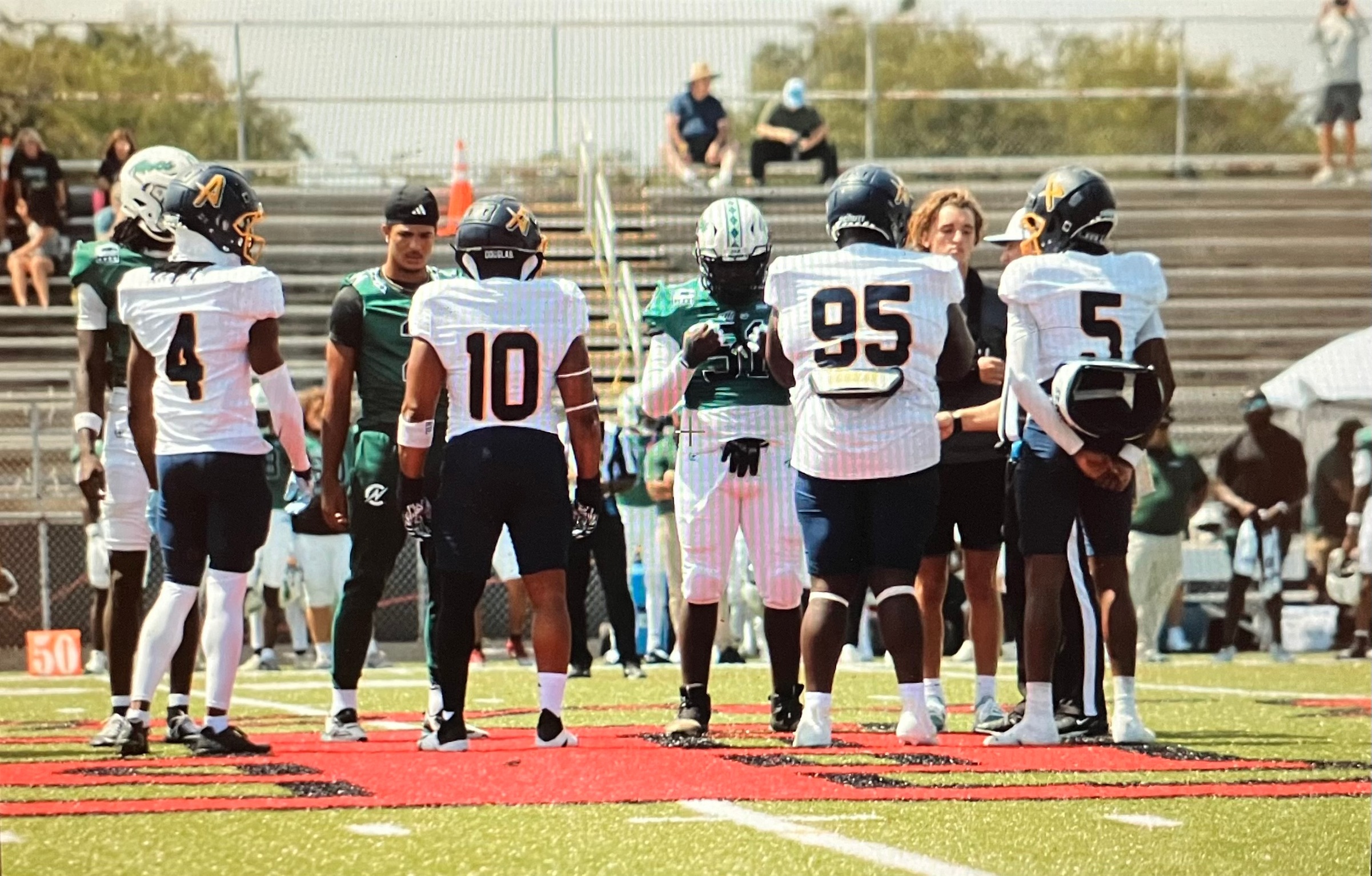 Football Dominates in Home Opener