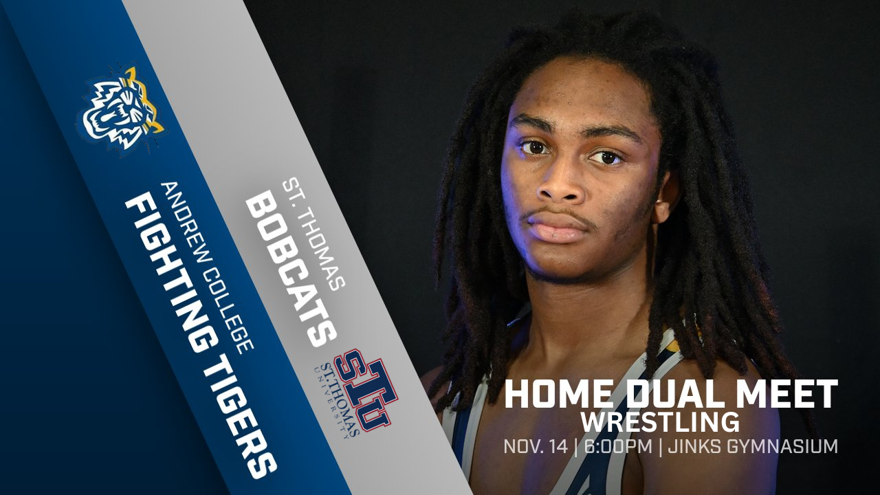 Andrew Fighting Tigers Host First Home Dual of the Season Against St. Thomas University- Friday, Nov 14