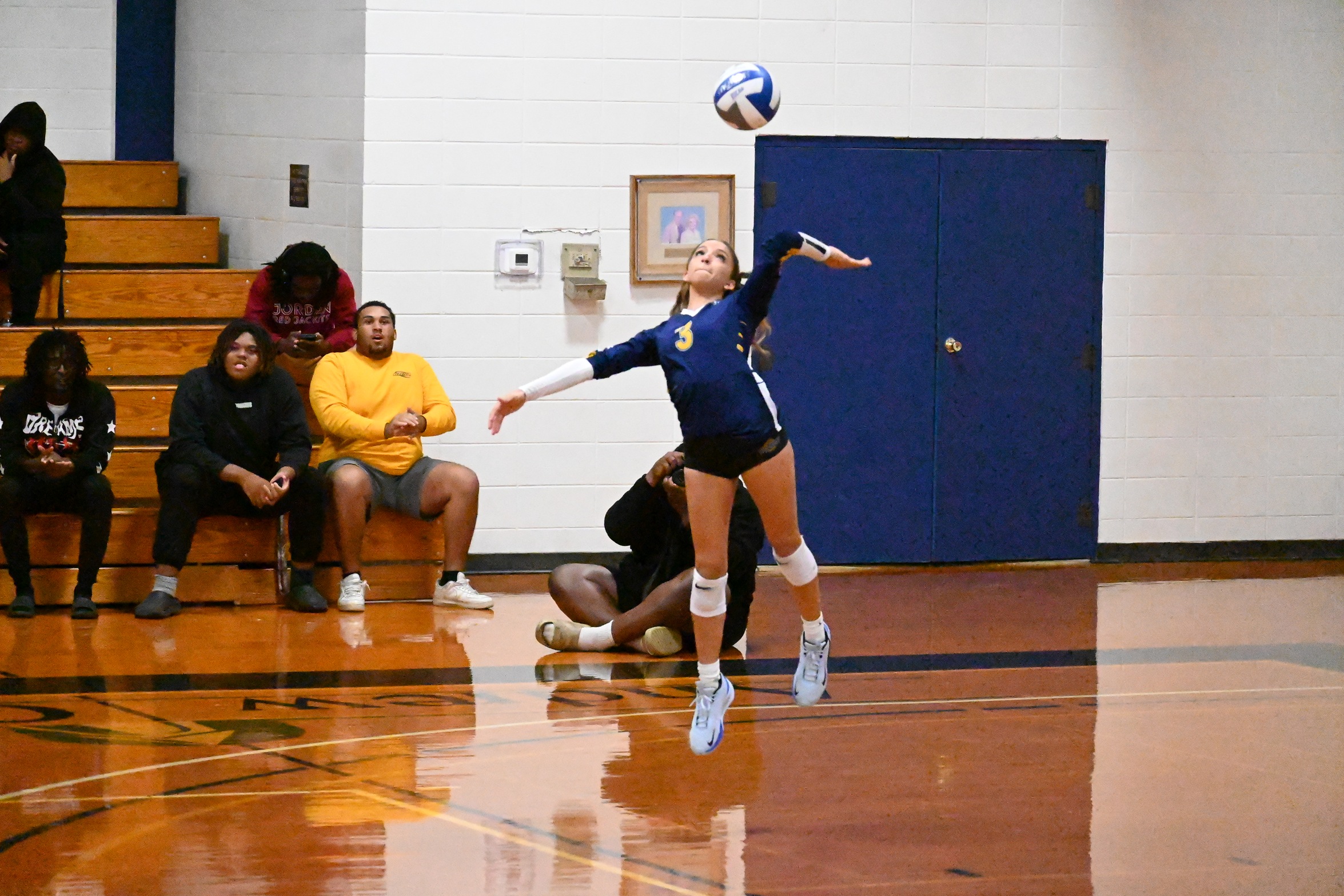 Volleyball Serves their way to Victory in 3-0 sweep Home Opener